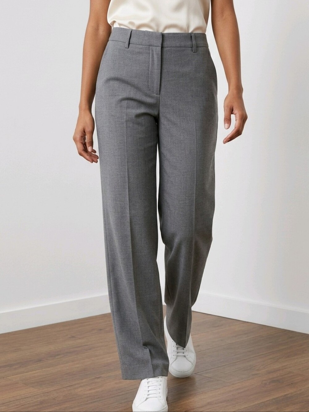 Rachel Zoe Gray Tailored Women's Dress Pants